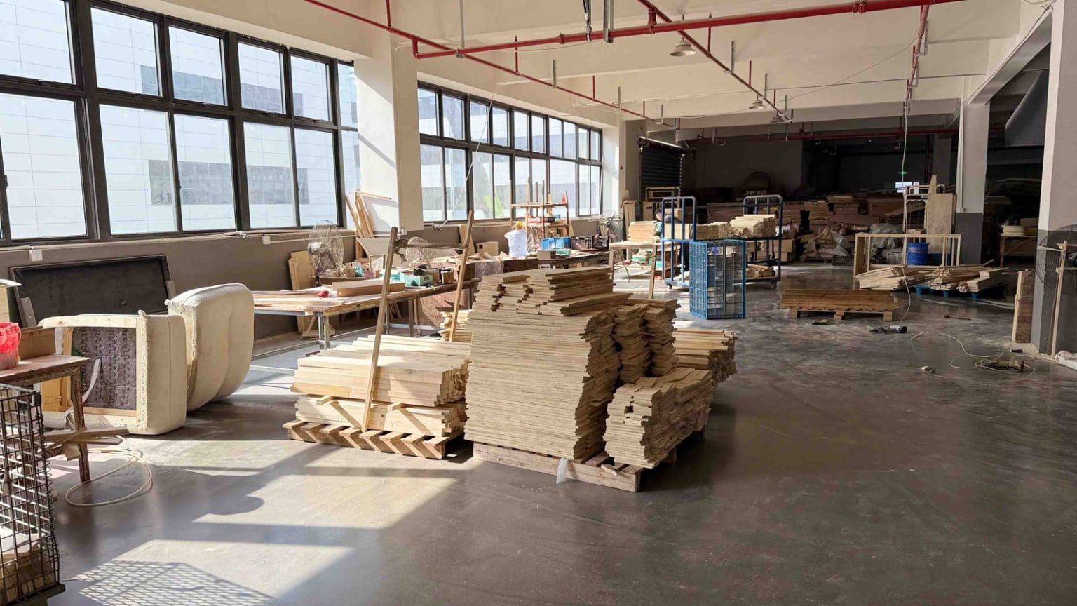 Sofa manufacturing quality control Sofa manufacturing and quality-control process in China