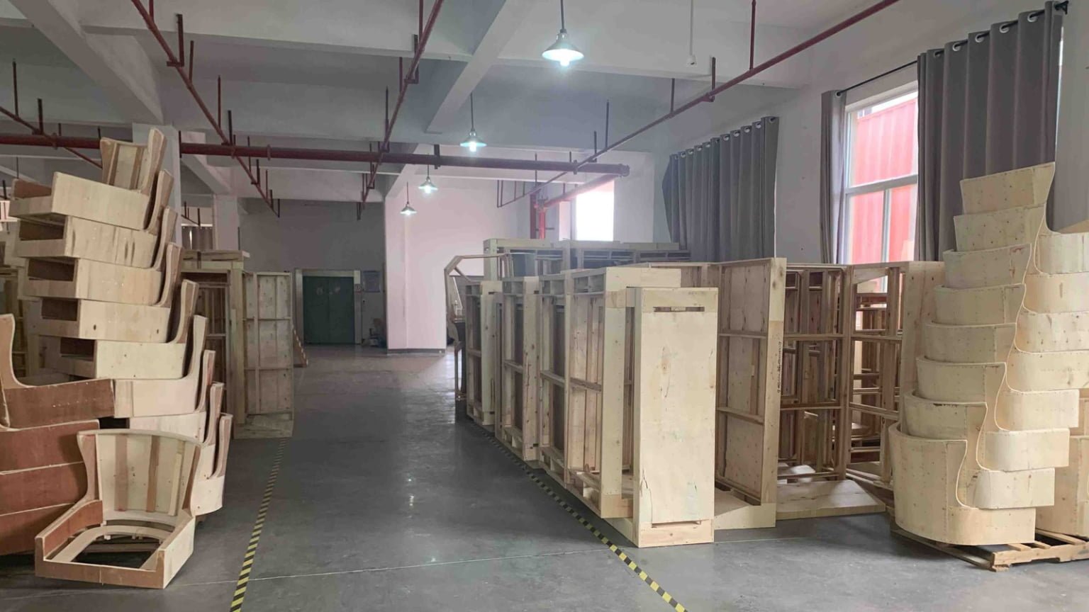 Girlande Home sofa production in China Upholstered sofa production at a furniture factory in China